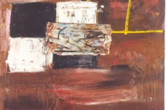 Figure-On-A-Chequer-Floor.-122x91.-Oil-on-canvas-1999