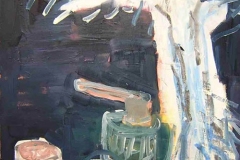 Logs-and-Axe-105x120cm.-Oil-on-canvas-2007