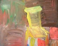 On The Edge 105x120cm oil on canvas 2007