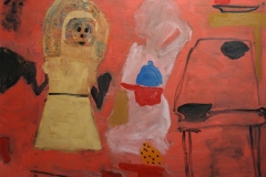 First Questions. Oil on canvas. 126x171cm